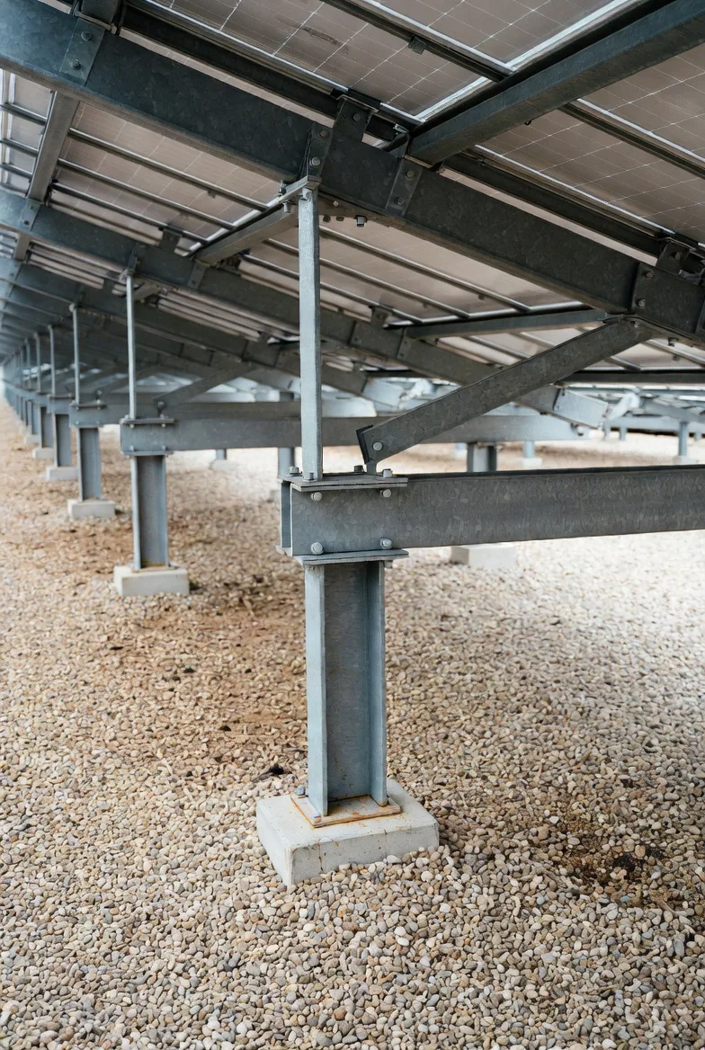 Ground Mount Solar Layout UAE