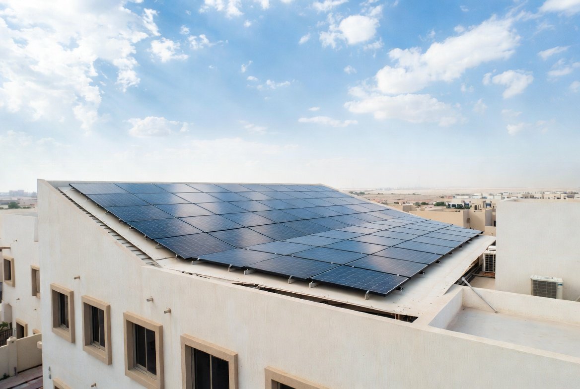 Roof Mount Solar Layout